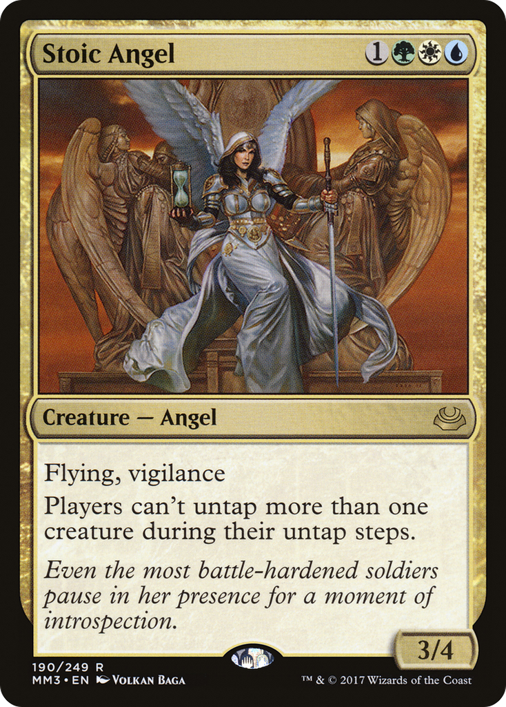 Magic: The Gathering - Stoic Angel - Modern Masters 2017