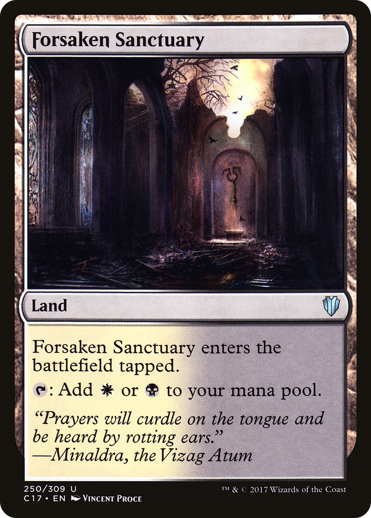 Magic: The Gathering - Forsaken Sanctuary - Commander 2017