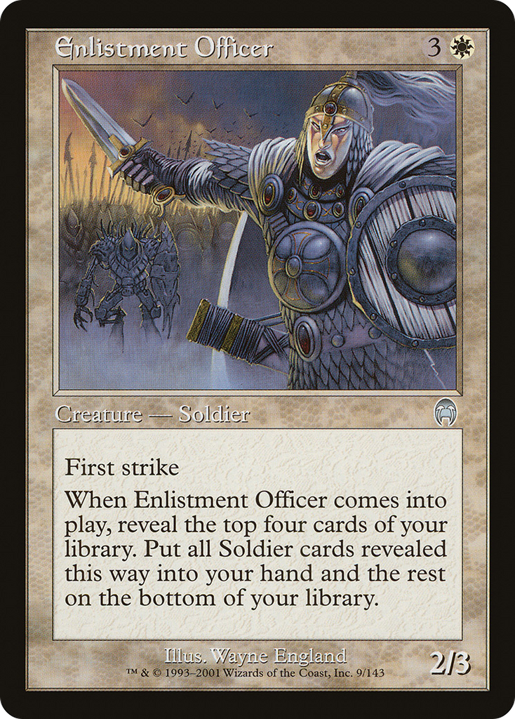 Magic: The Gathering - Enlistment Officer - Apocalypse