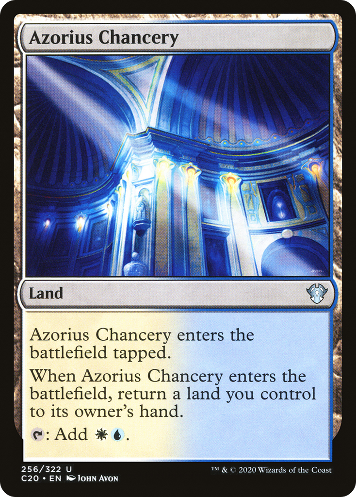 Magic: The Gathering - Azorius Chancery - Commander 2020
