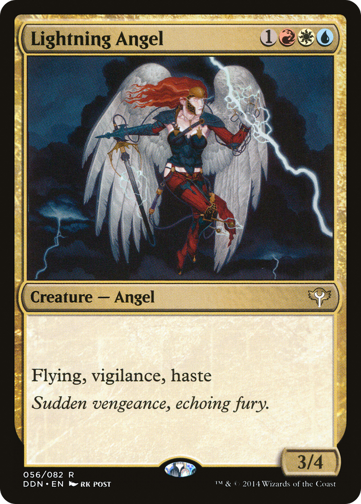 Magic: The Gathering - Lightning Angel - Duel Decks: Speed vs. Cunning