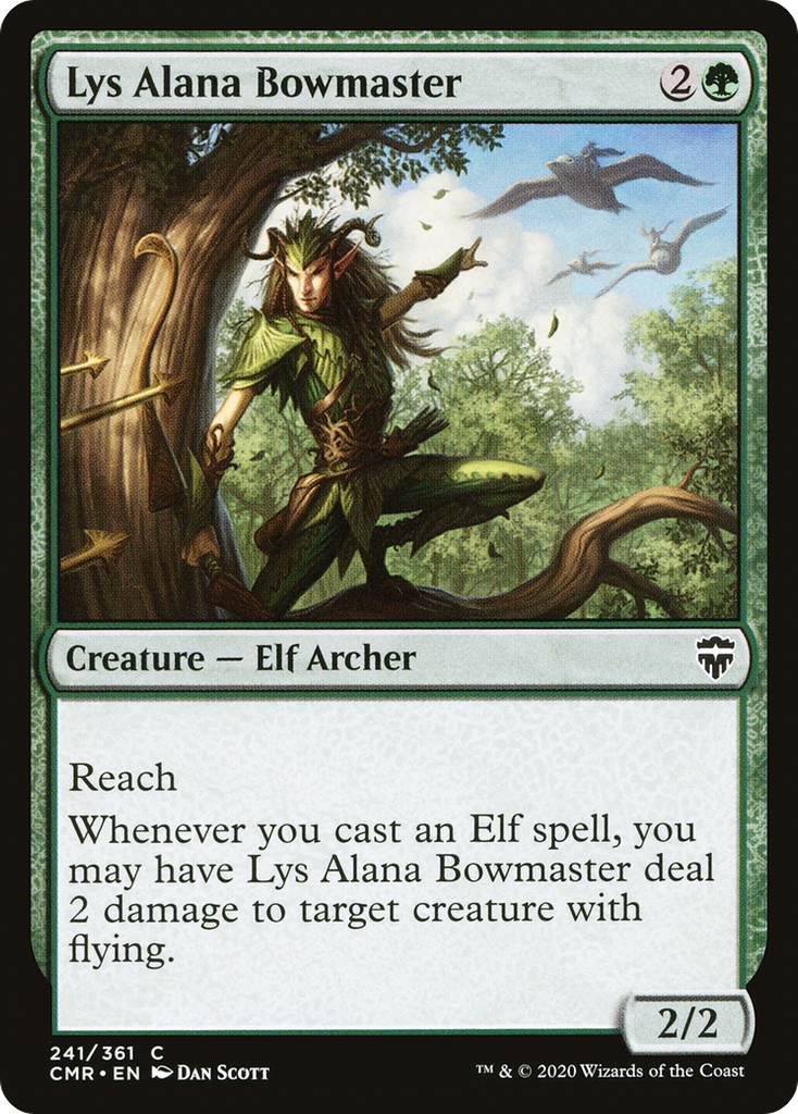 Magic: The Gathering - Lys Alana Bowmaster - Commander Legends