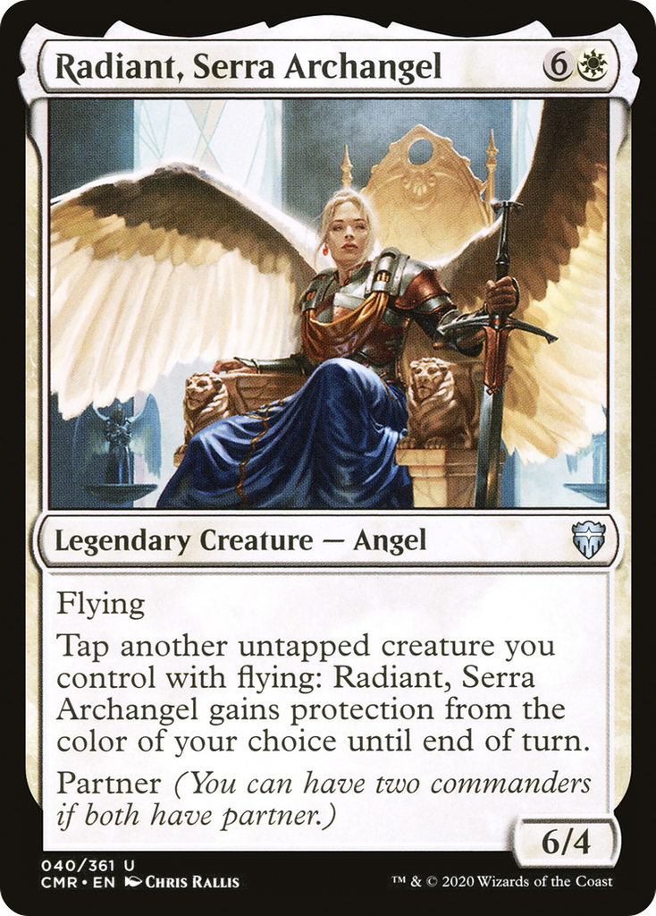 Magic: The Gathering - Radiant, Serra Archangel - Commander Legends