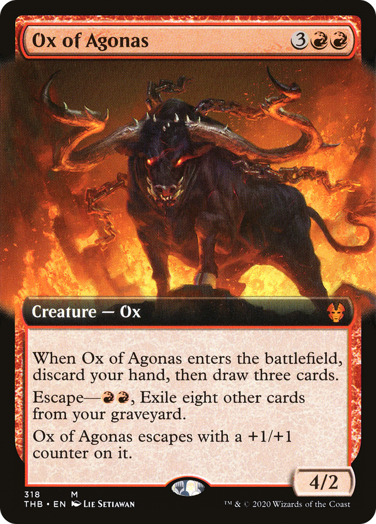 Magic: The Gathering - Ox of Agonas - Theros Beyond Death