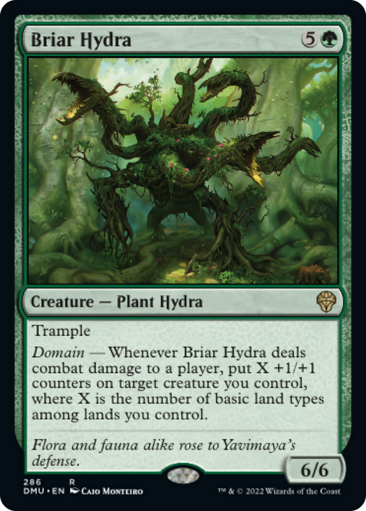 Magic: The Gathering - Briar Hydra Foil - Dominaria United