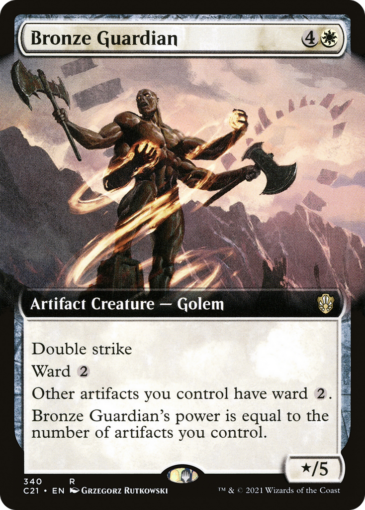 Magic: The Gathering - Bronze Guardian - Commander 2021