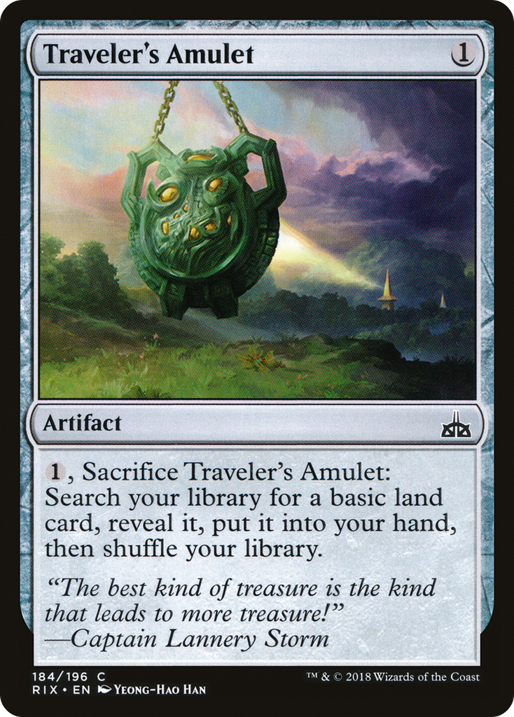 Magic: The Gathering - Traveler's Amulet - Rivals of Ixalan