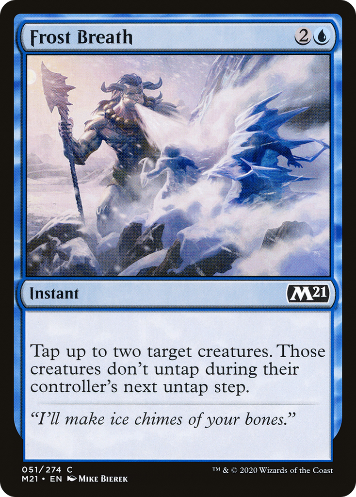 Magic: The Gathering - Frost Breath - Core Set 2021