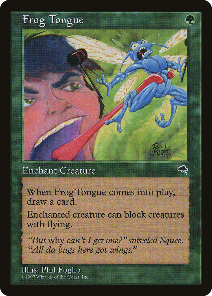 Magic: The Gathering - Frog Tongue - Tempest