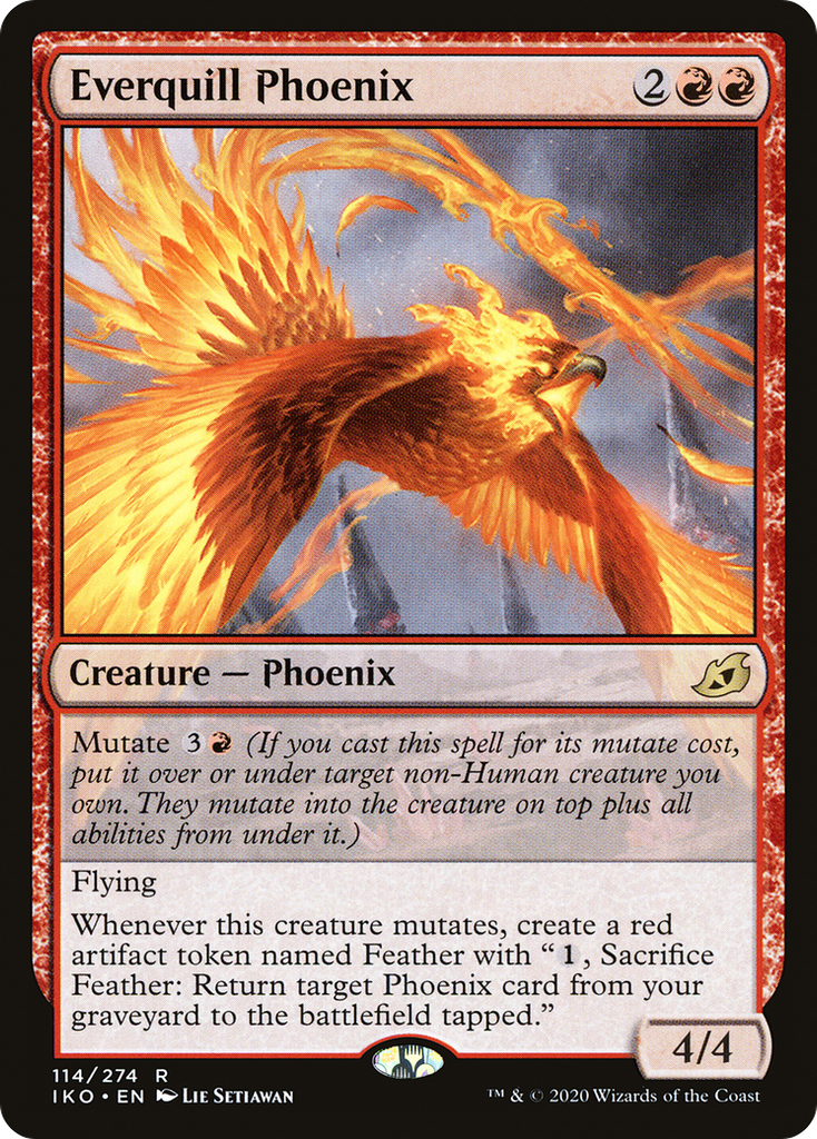Magic: The Gathering - Everquill Phoenix - Ikoria: Lair of Behemoths