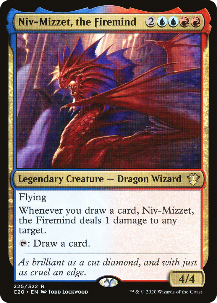 Magic: The Gathering - Niv-Mizzet, the Firemind - Commander 2020