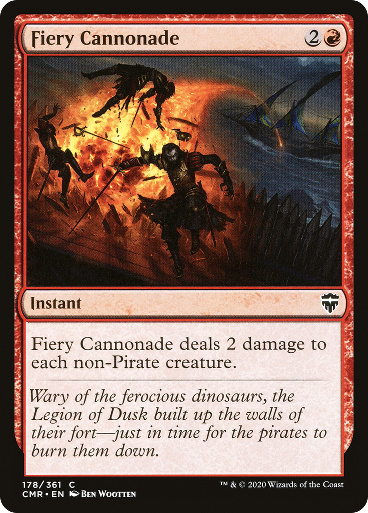 Magic: The Gathering - Fiery Cannonade - Commander Legends