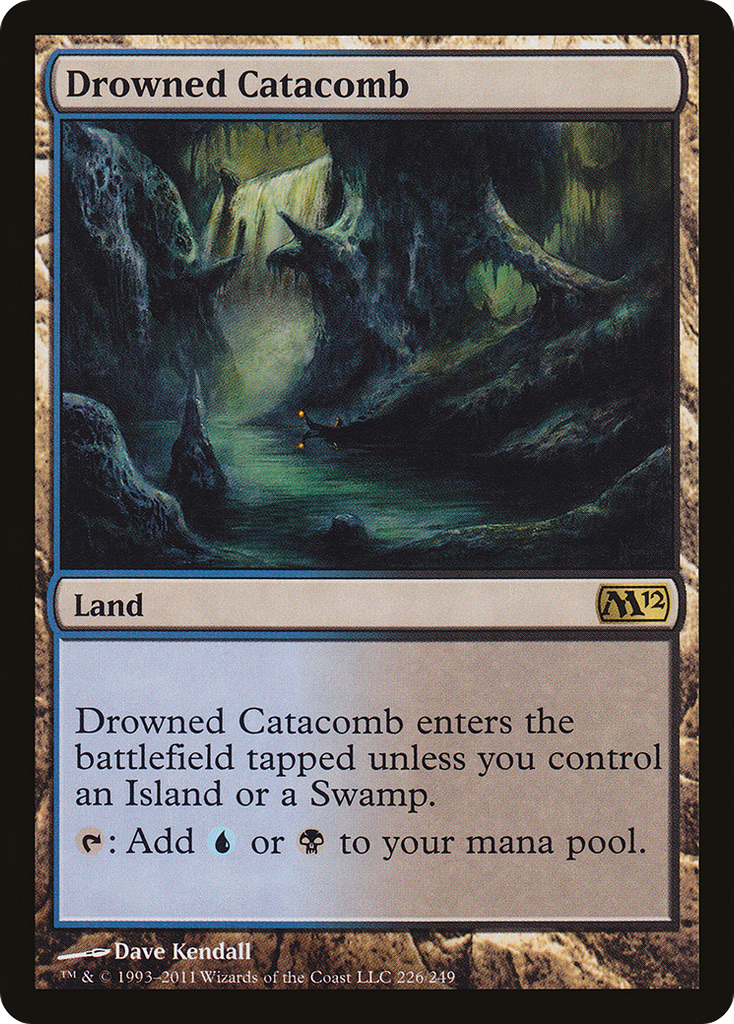 Magic: The Gathering - Drowned Catacomb - Magic 2012