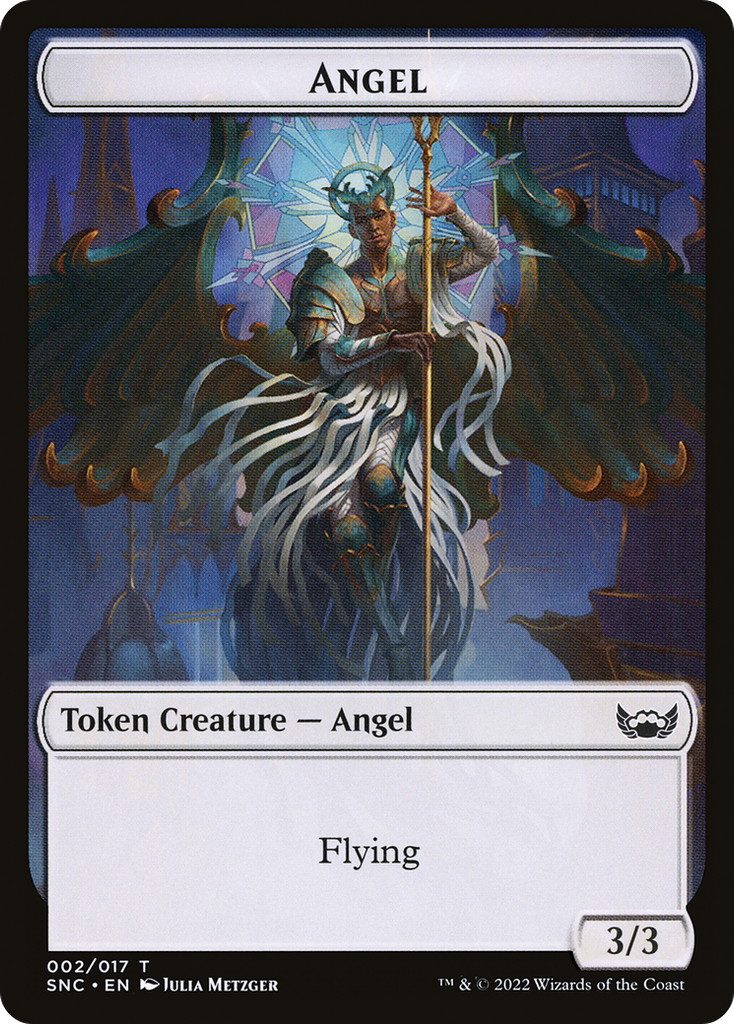 Magic: The Gathering - Angel Token - Streets of New Capenna Tokens