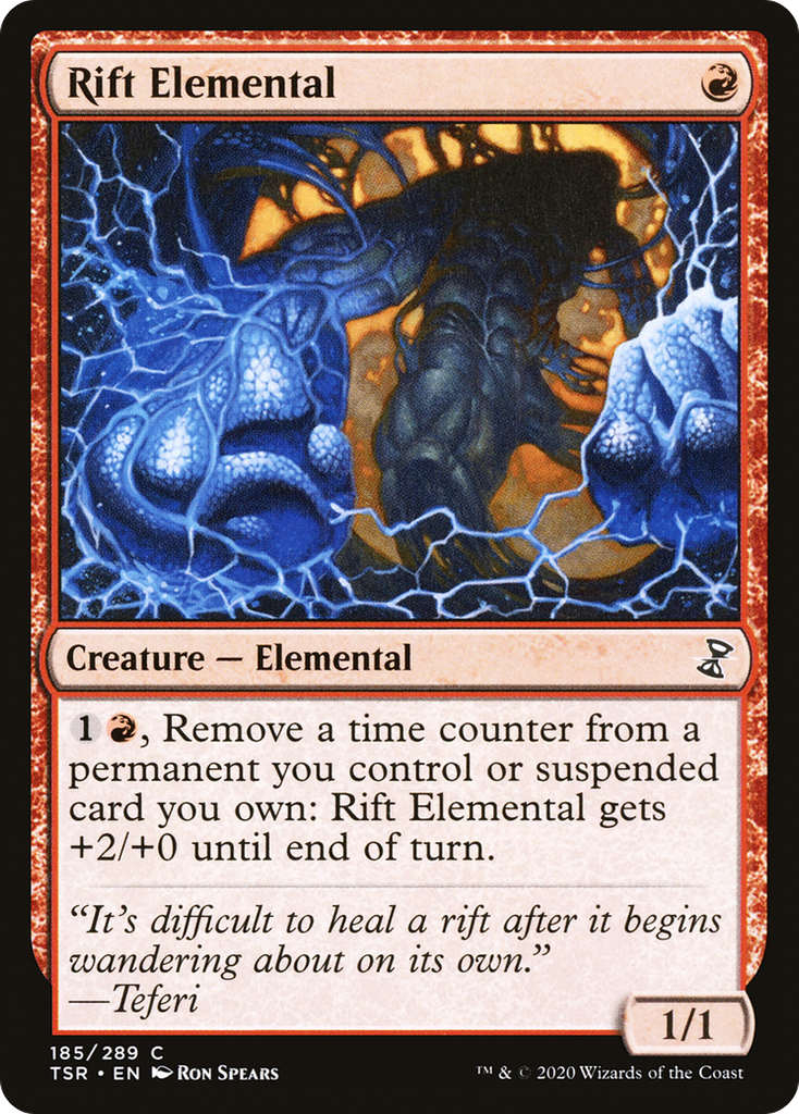 Magic: The Gathering - Rift Elemental - Time Spiral Remastered