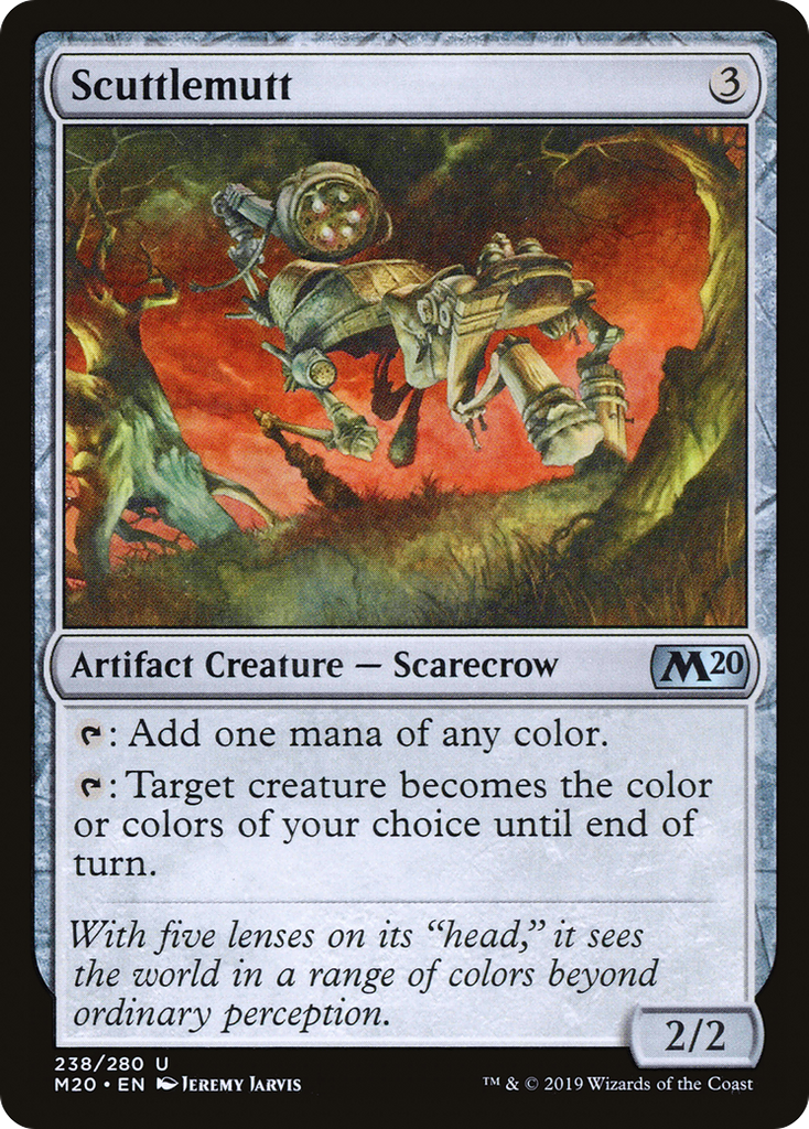 Magic: The Gathering - Scuttlemutt Foil - Core Set 2020