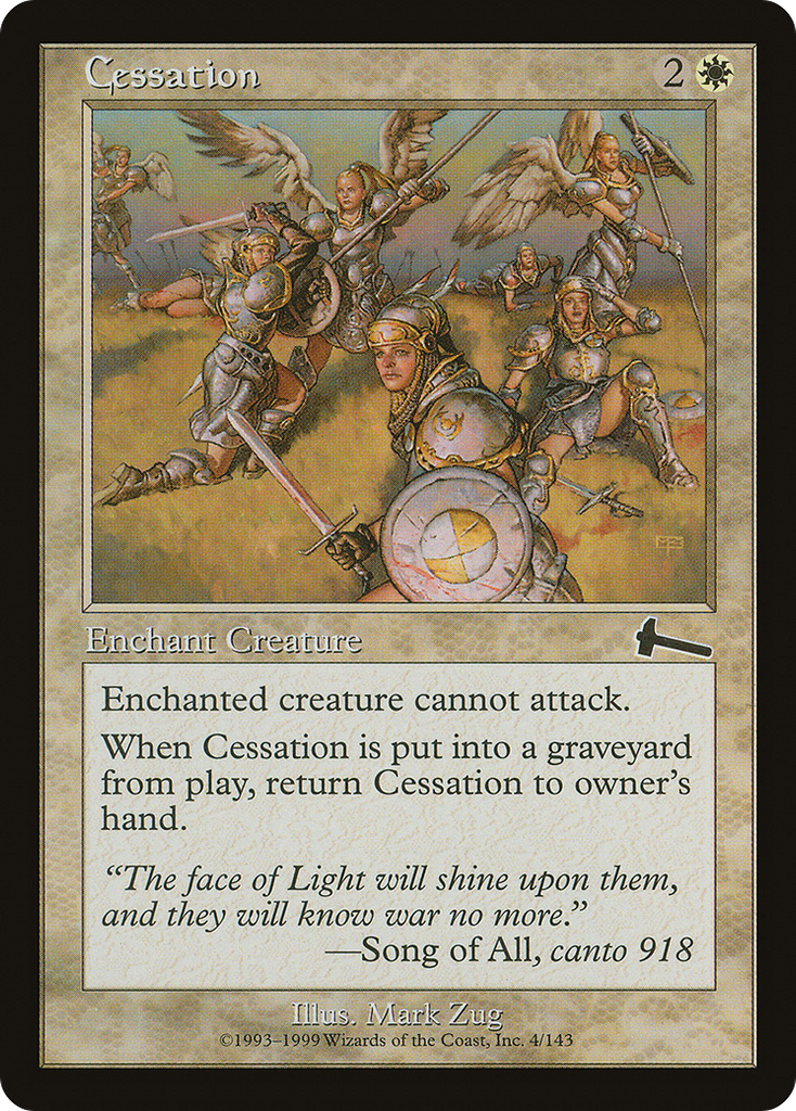 Magic: The Gathering - Cessation - Urza's Legacy