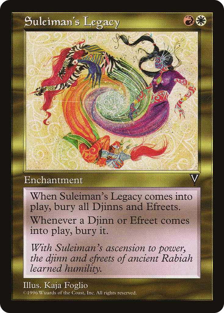 Magic: The Gathering - Suleiman's Legacy - Visions