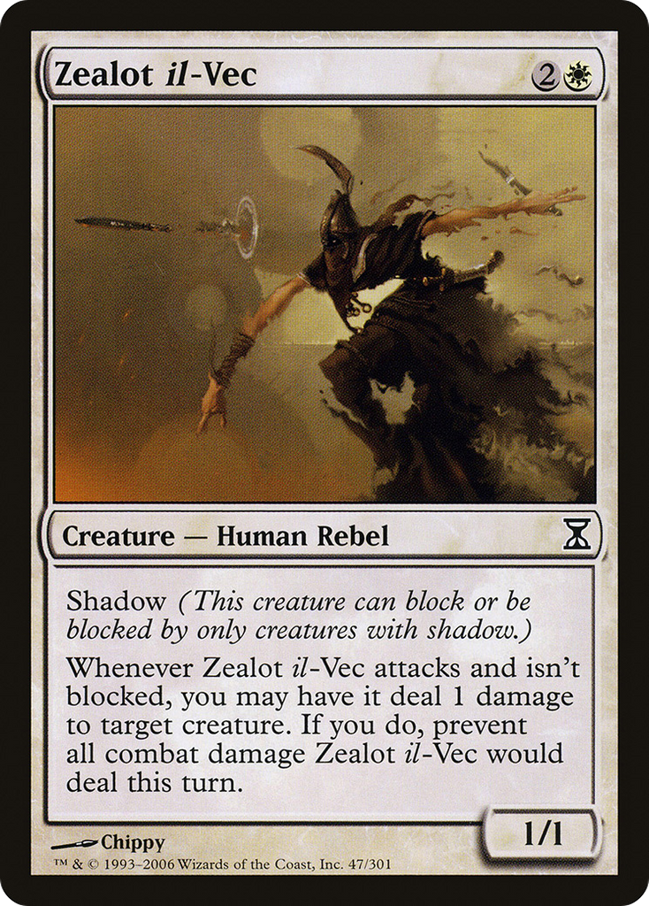 Magic: The Gathering - Zealot il-Vec - Time Spiral