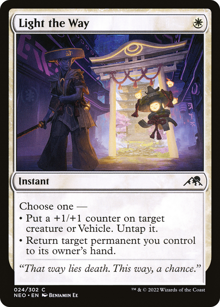 Magic: The Gathering - Light the Way - Kamigawa: Neon Dynasty