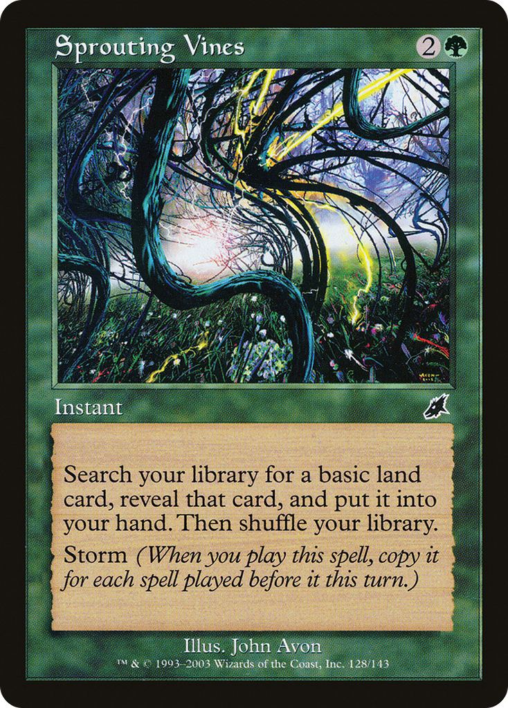 Magic: The Gathering - Sprouting Vines - Scourge
