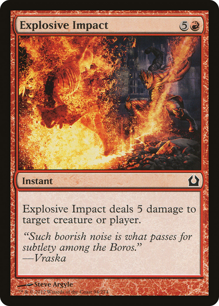 Magic: The Gathering - Explosive Impact - Return to Ravnica