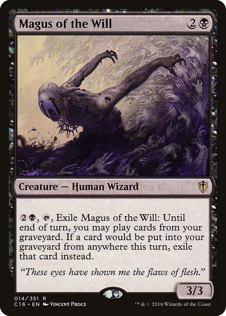 Magic: The Gathering - Magus of the Will - Commander 2016