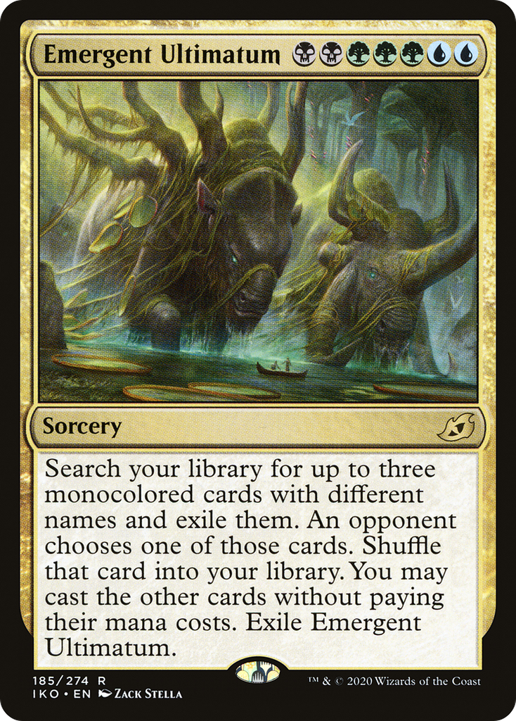 Magic: The Gathering - Emergent Ultimatum - Ikoria: Lair of Behemoths