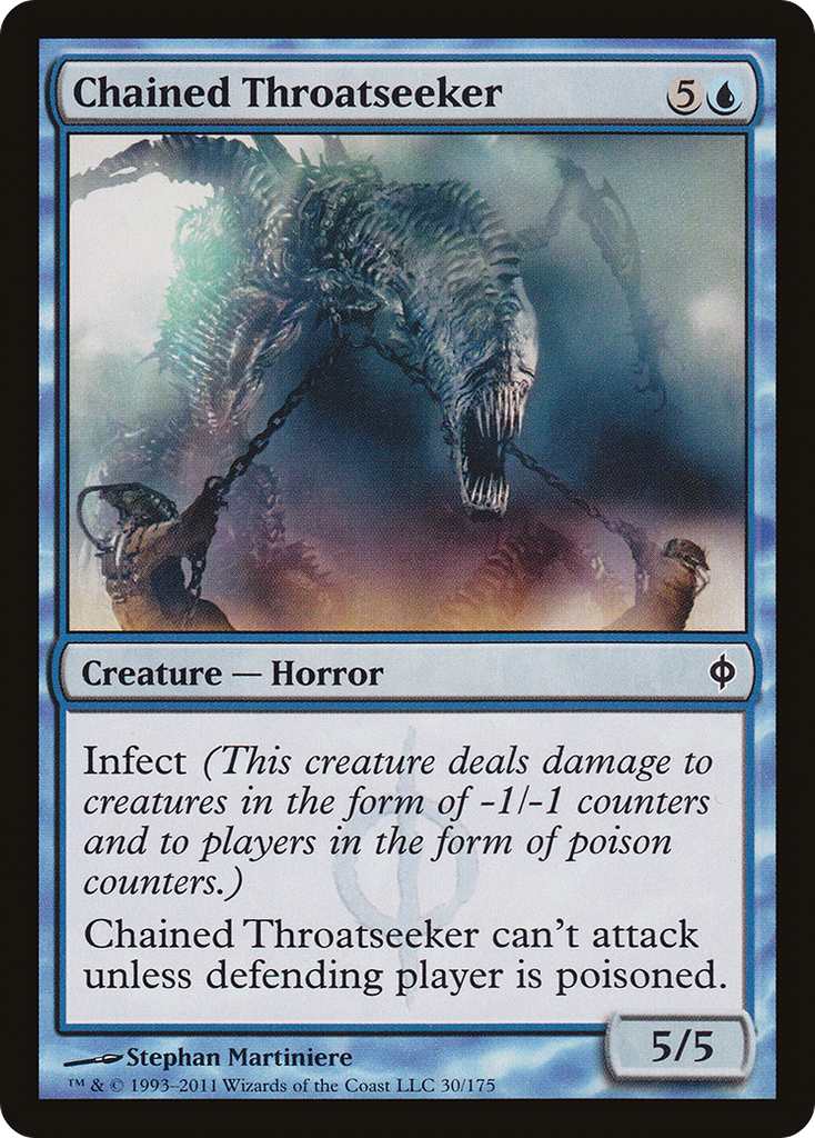 Magic: The Gathering - Chained Throatseeker - New Phyrexia