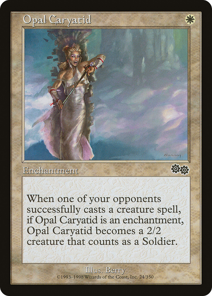 Magic: The Gathering - Opal Caryatid - Urza's Saga
