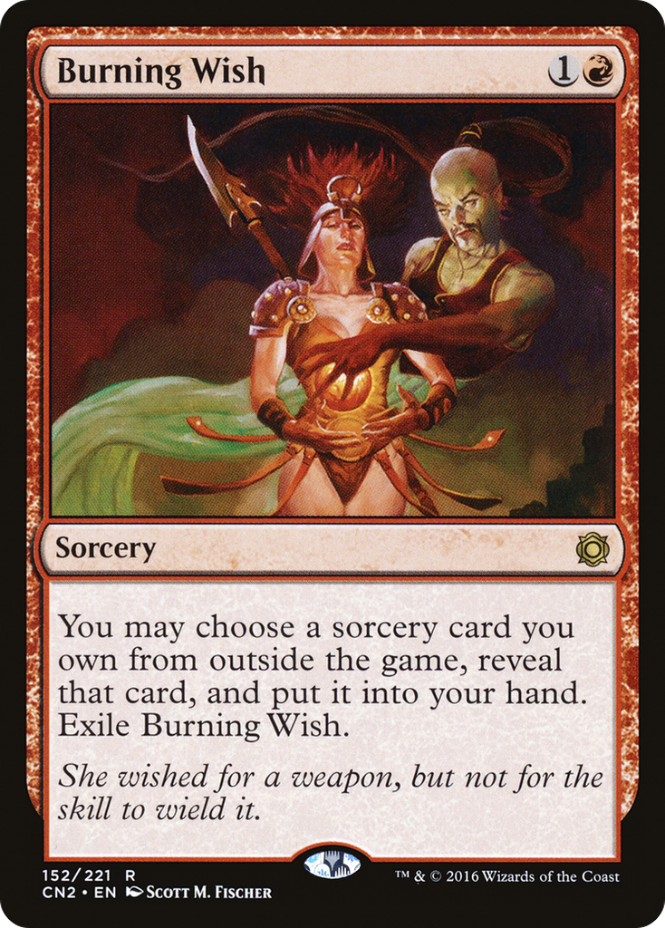 Magic: The Gathering - Burning Wish - Conspiracy: Take the Crown