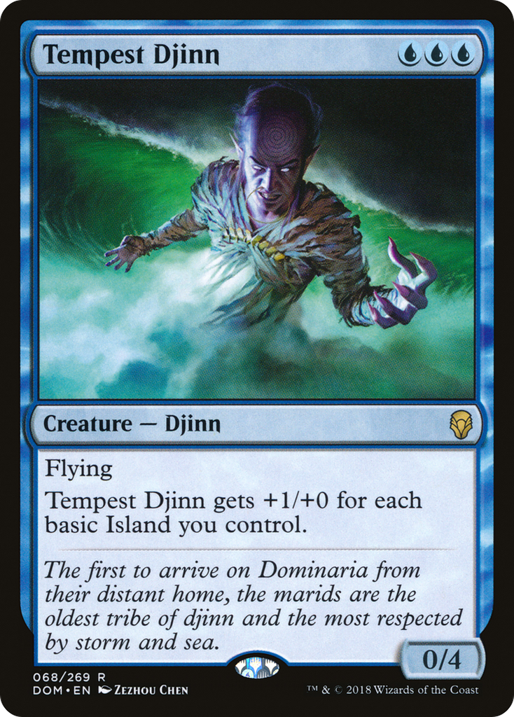 Magic: The Gathering - Tempest Djinn - Dominaria