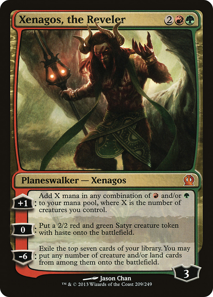 Magic: The Gathering - Xenagos, the Reveler - Theros