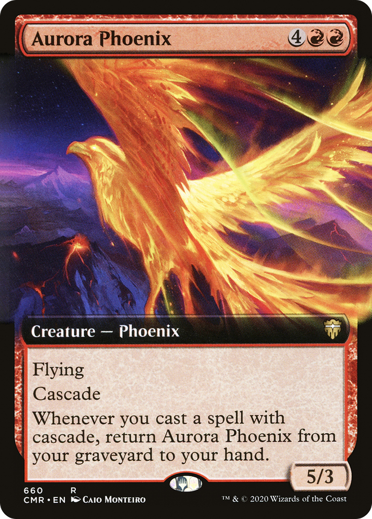 Magic: The Gathering - Aurora Phoenix Foil - Commander Legends