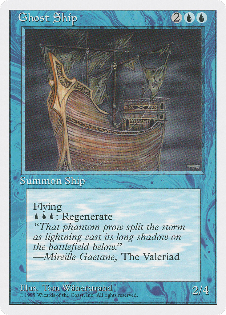 Magic: The Gathering - Ghost Ship - Fourth Edition