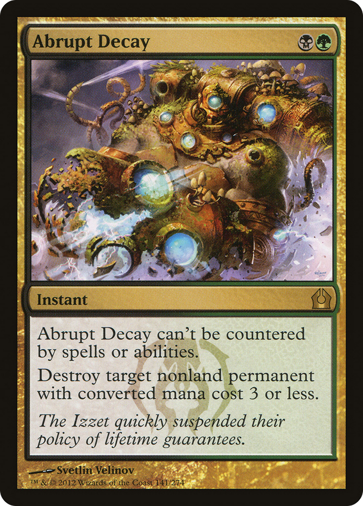 Magic: The Gathering - Abrupt Decay - Return to Ravnica