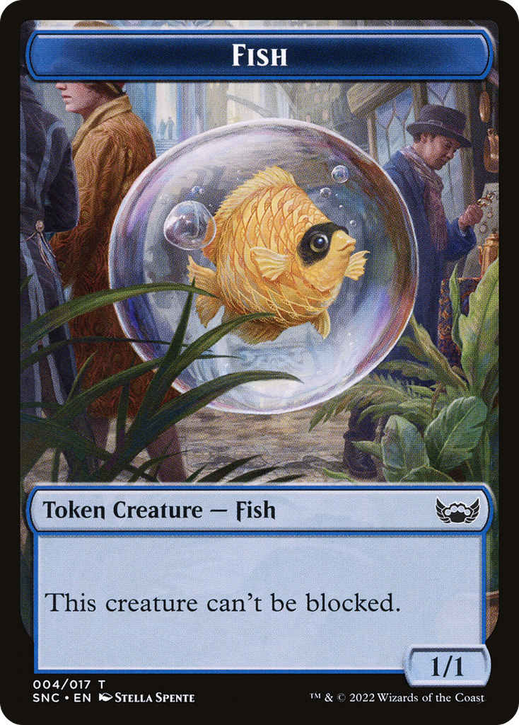 Magic: The Gathering - Fish Token - Streets of New Capenna Tokens
