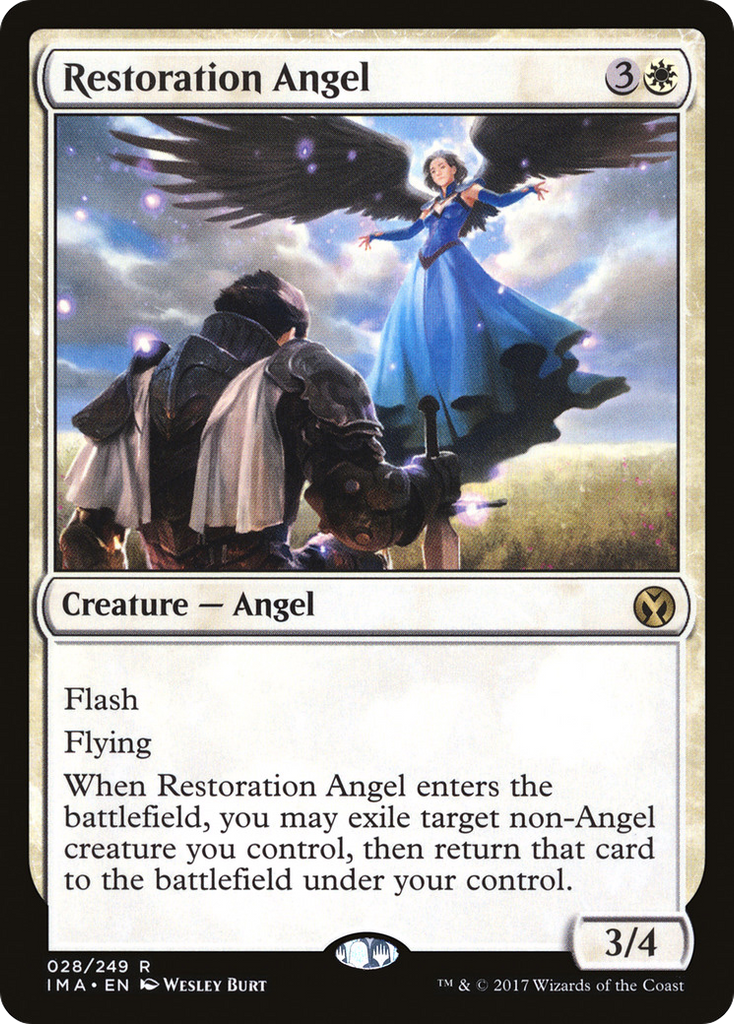 Magic: The Gathering - Restoration Angel - Iconic Masters