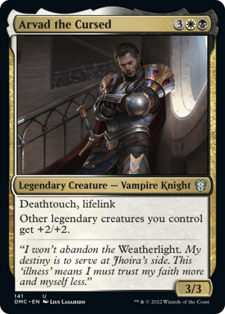 Magic: The Gathering - Arvad the Cursed - Dominaria United Commander