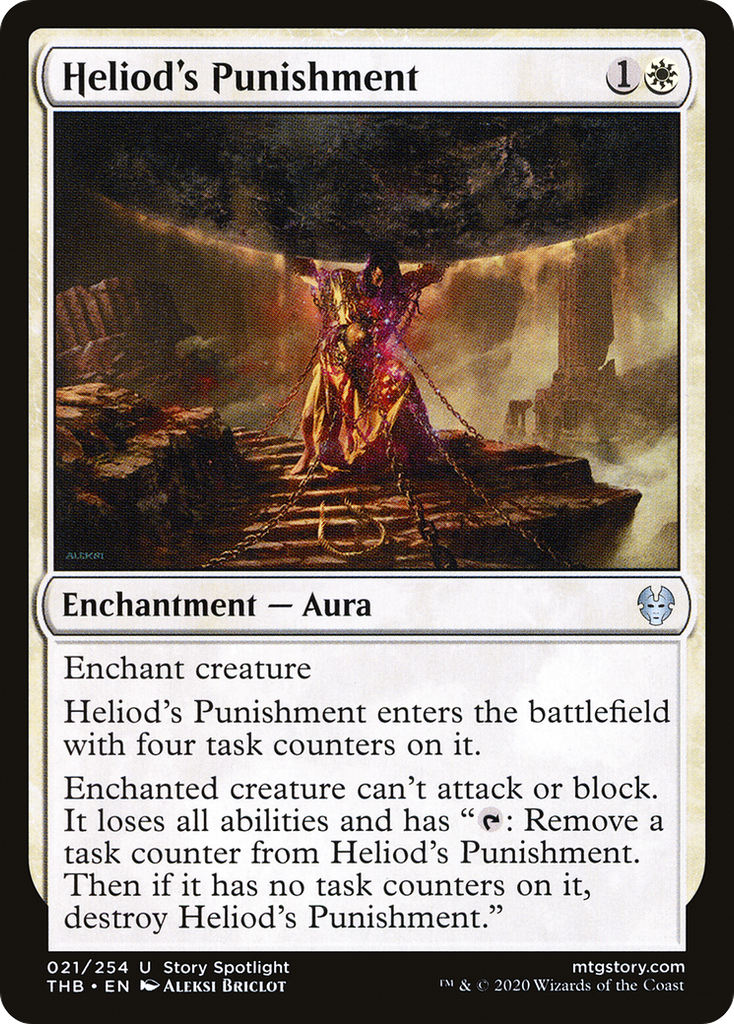 Magic: The Gathering - Heliod's Punishment Foil - Theros Beyond Death