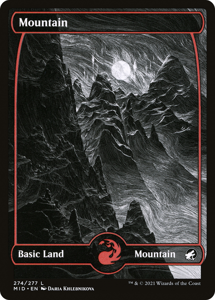 Magic: The Gathering - Mountain - Innistrad: Midnight Hunt