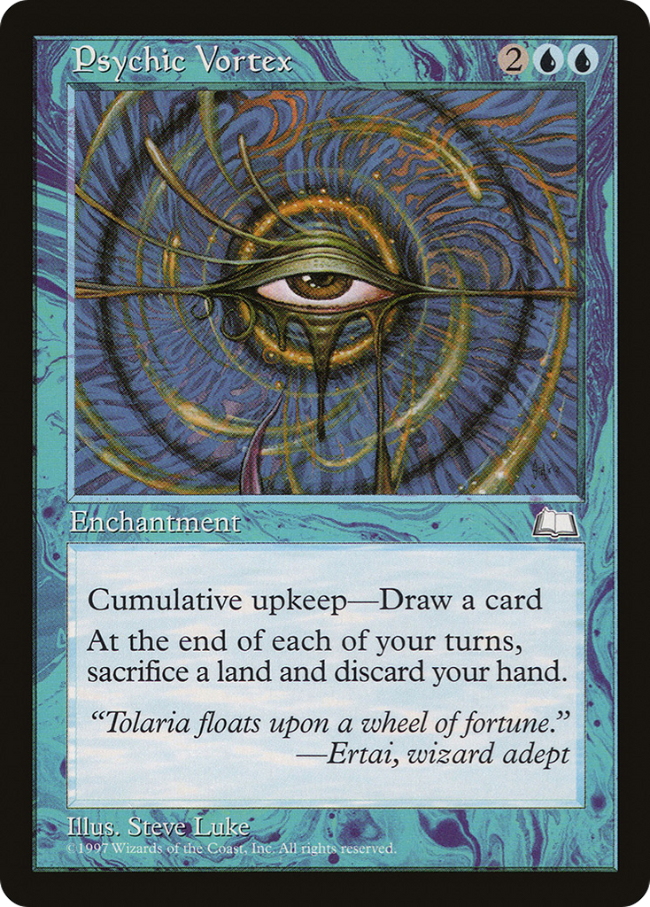 Magic: The Gathering - Psychic Vortex - Weatherlight