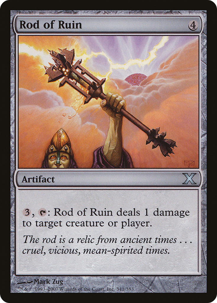 Magic: The Gathering - Rod of Ruin - Tenth Edition