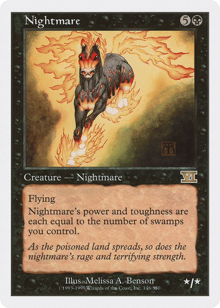 Magic: The Gathering - Nightmare - Classic Sixth Edition