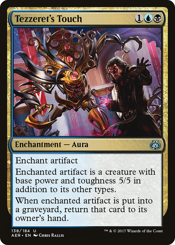 Magic: The Gathering - Tezzeret's Touch - Aether Revolt