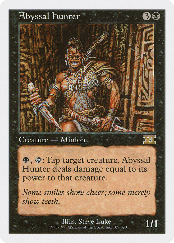 Magic: The Gathering - Abyssal Hunter - Classic Sixth Edition