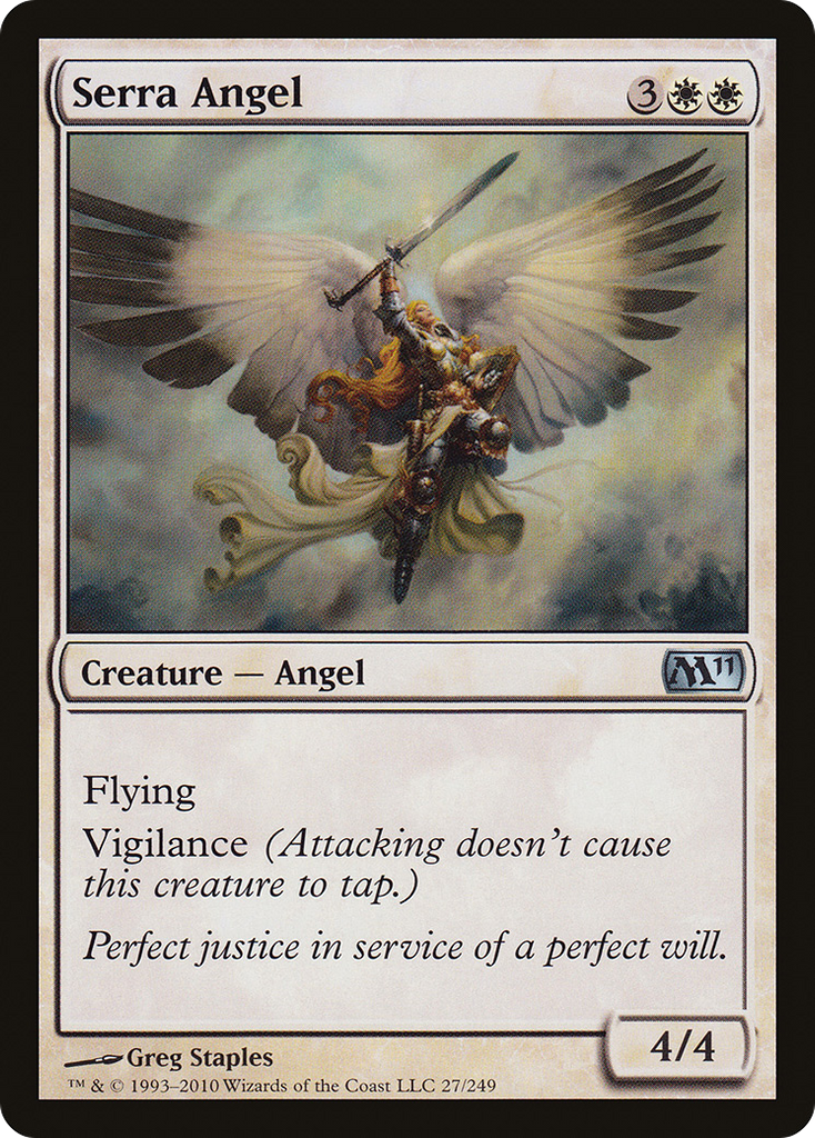 Magic: The Gathering - Serra Angel - Magic 2011