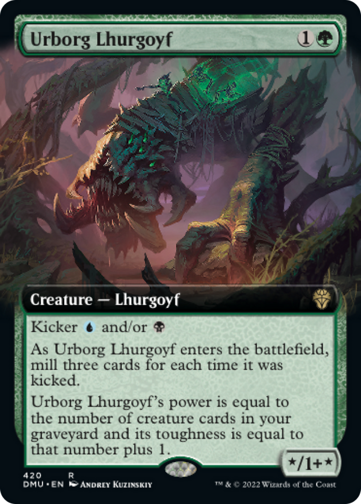 Magic: The Gathering - Urborg Lhurgoyf - Dominaria United