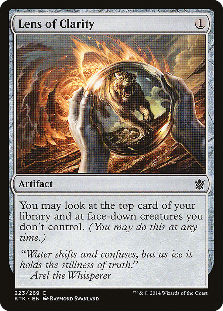 Magic: The Gathering - Lens of Clarity - Khans of Tarkir