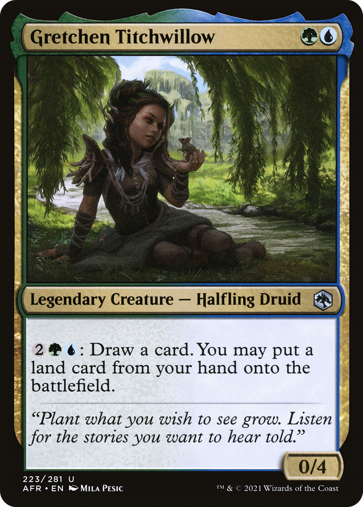 Magic: The Gathering - Gretchen Titchwillow - Adventures in the Forgotten Realms